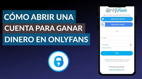 descargar onlyfans en espaol para ganar dinero|Crear cuenta en OnlyFans y ganar dinero: pasos clave